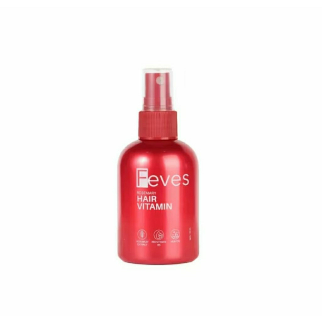 FEVES ROSEMARY Hair Serum Vitamin Rambut Spray 100ml (Perawatan Rambut Kusut)