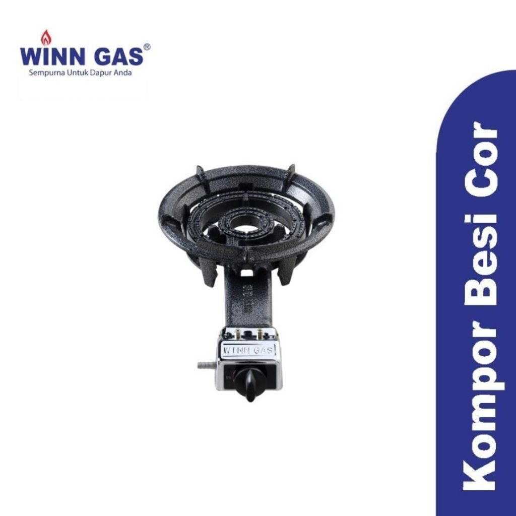 WINN GAS W-31A Kompor Gas Komersil 1 Tungku / Kompor Cor / Kompor Mawar