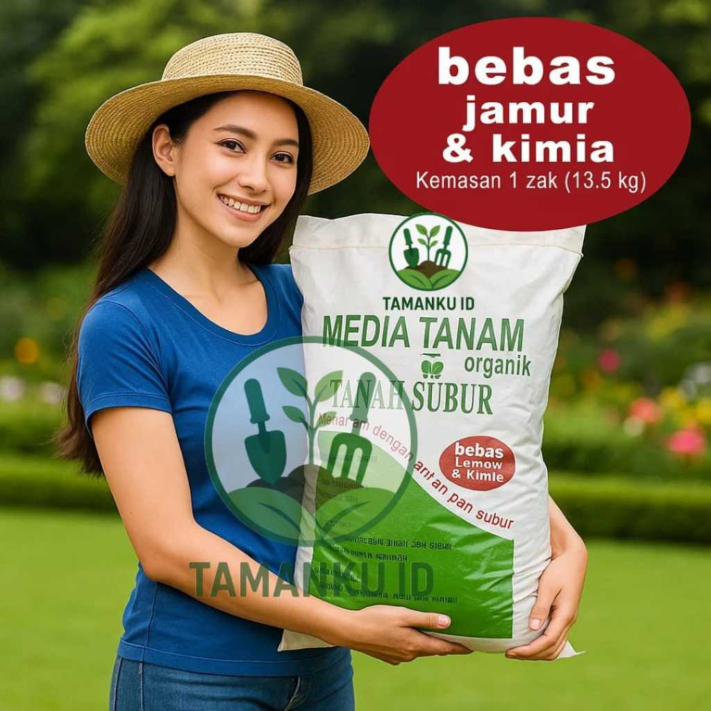 MEDIA TANAM & PUPUK TANAH SUBUR 1 Karung – Siap Pakai, Maksimal 1 Karung