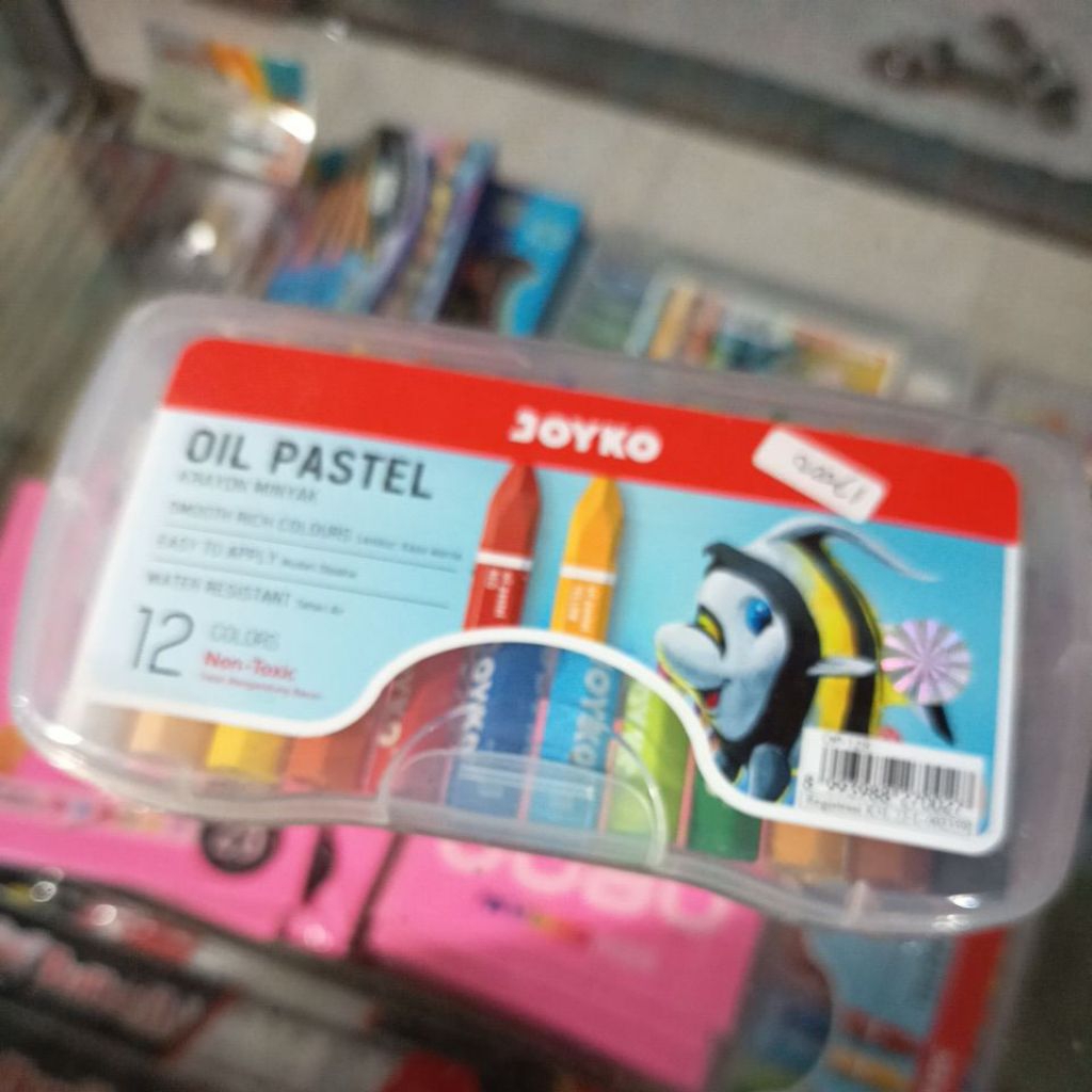 

krayon minyak oil pastel 12 color