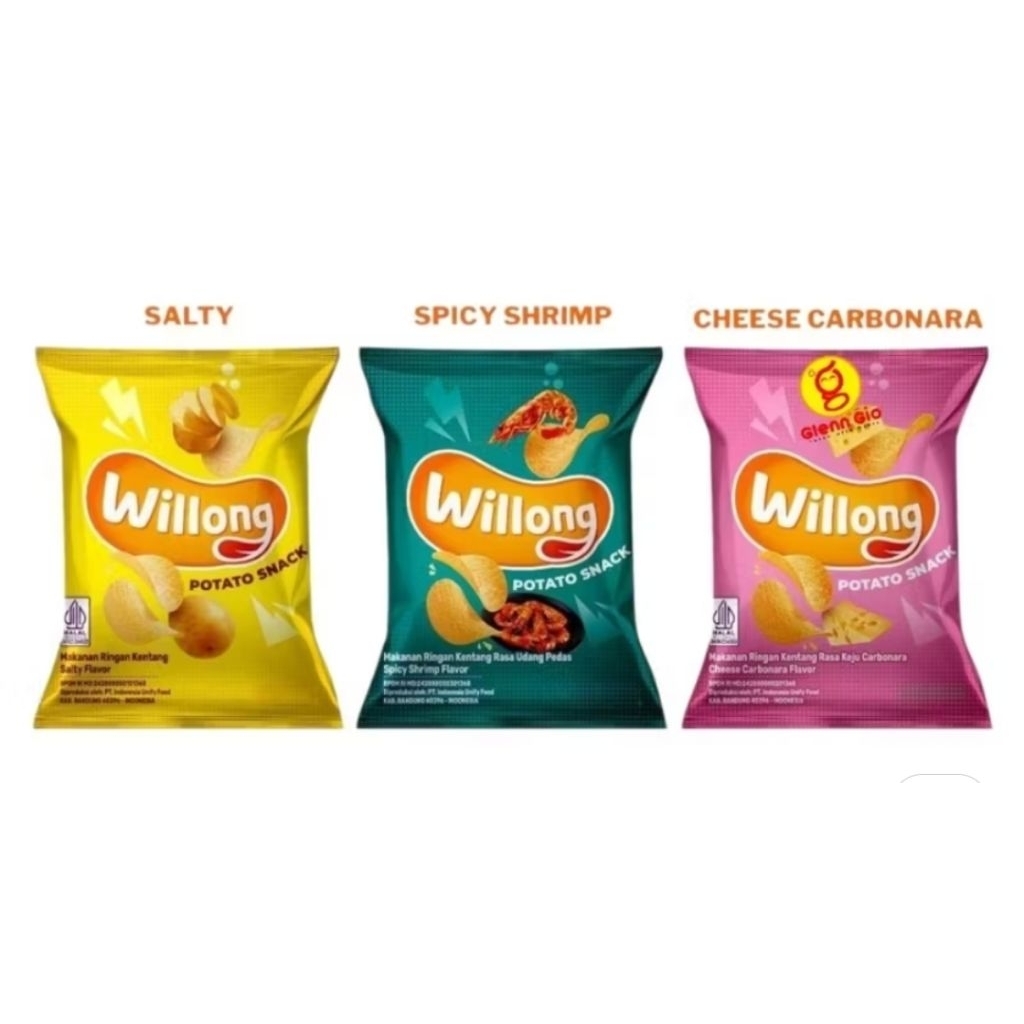 

SNACK WILONG POTATO 22GR 10 PCS