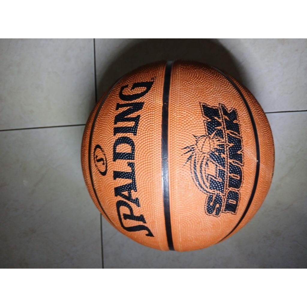 bola basket spalding slam dunk second / bekas
