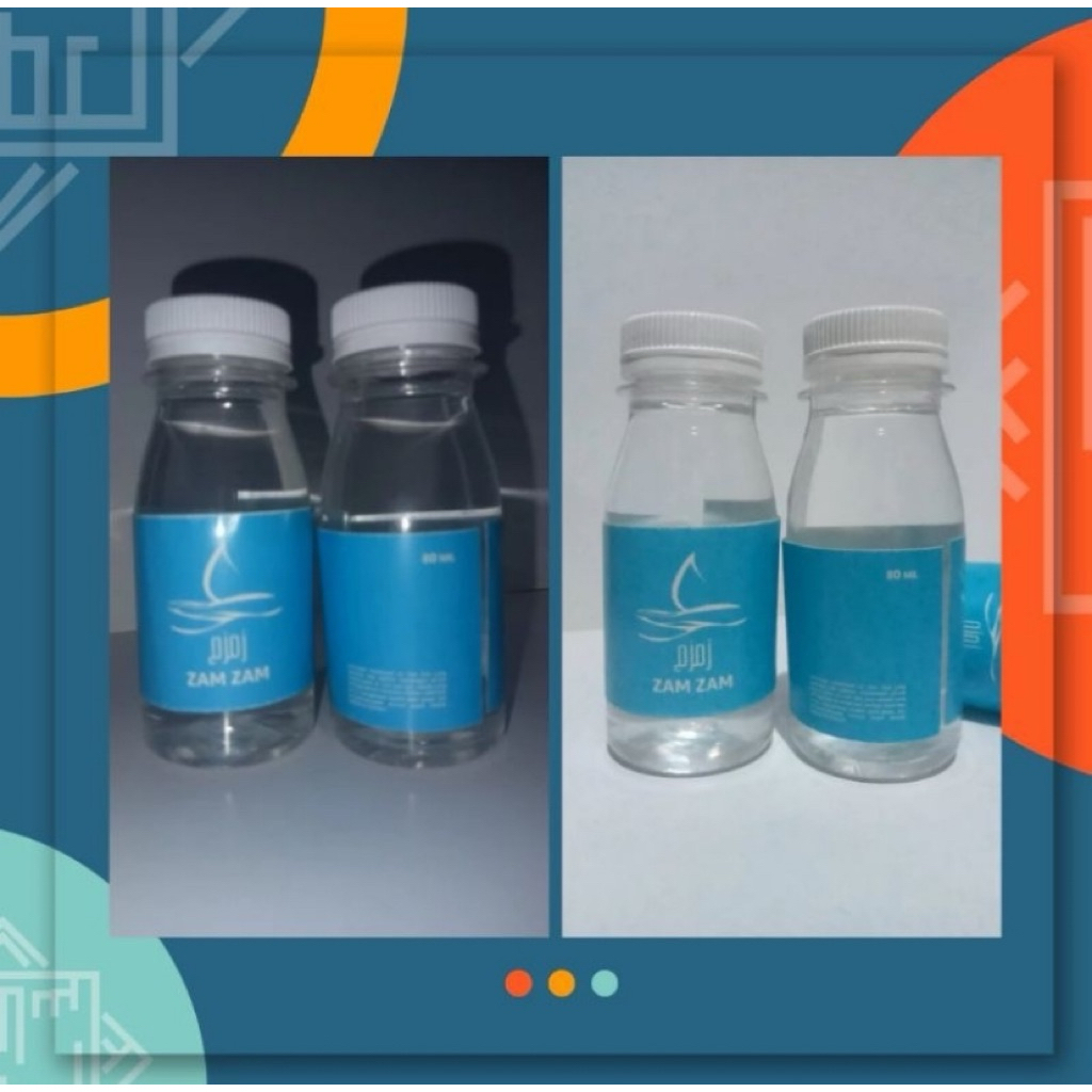 

air zam zam original penuh khasiat barcode original 80ml