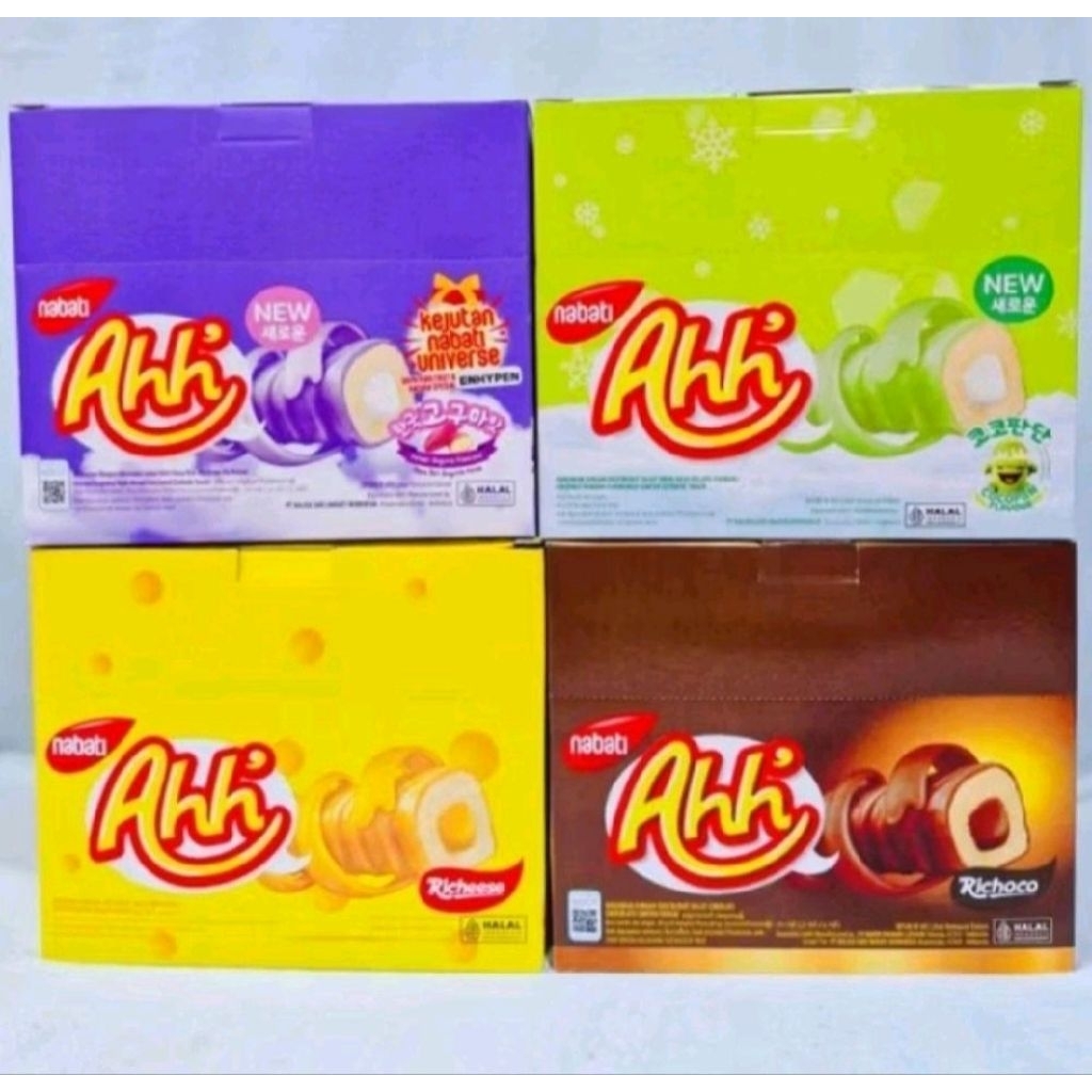 

Snack Stick NABATI AHH (1 Box isi 20 Pcsx5Gr)