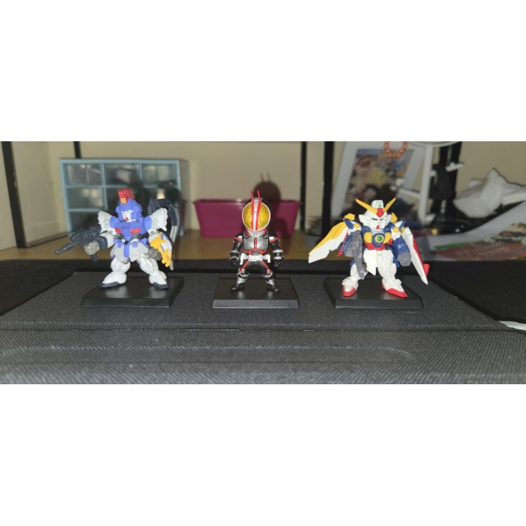 Converge Bandai Kamen Rider Faiz, Gundam Wing, Gundam Sandrock