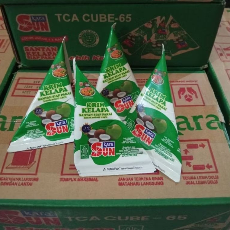 

Sunkara Krim Kelapa Santan Siap pakai 65ml + Sasa 65ml