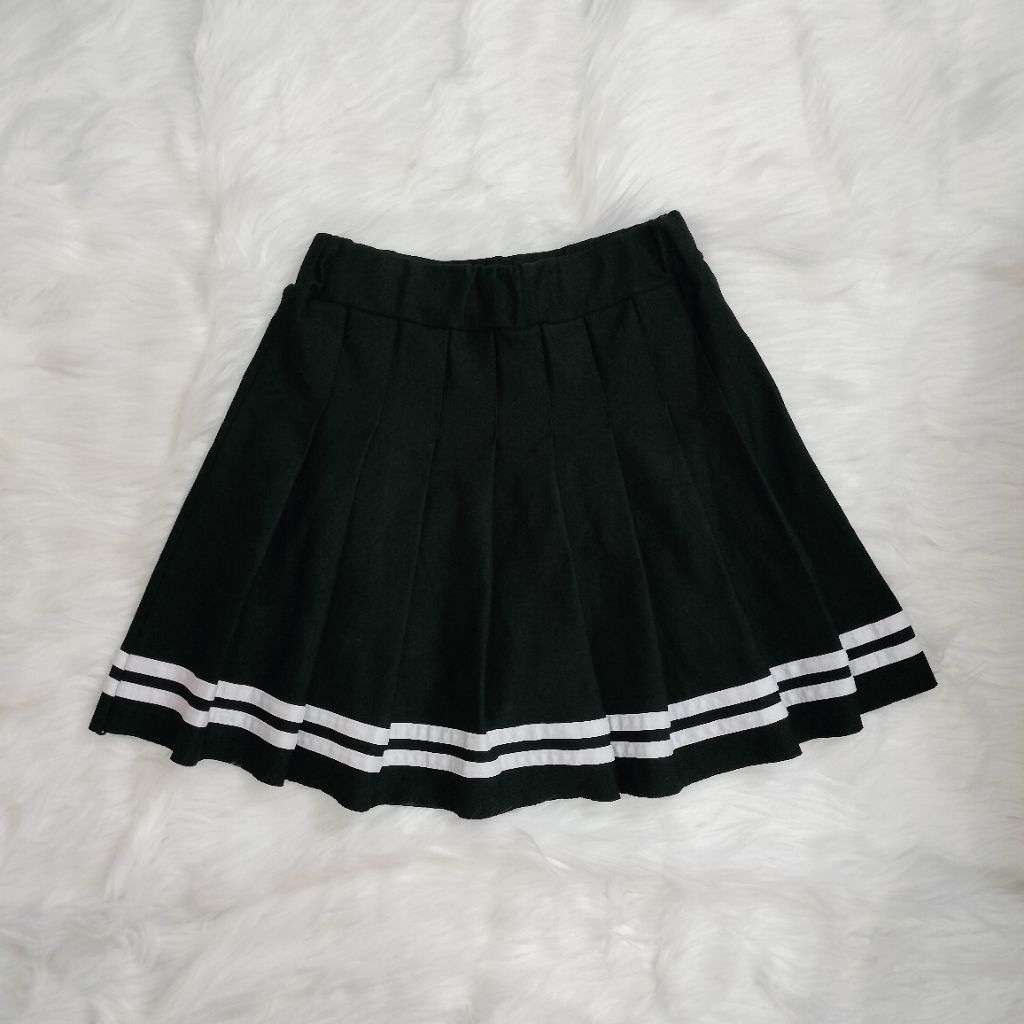 Rok Celana Bangkok Rok Celana BKK Pinggang Full Karet Rok Bangkok Rok BKK Rok Celana Hitam Rok Hitam