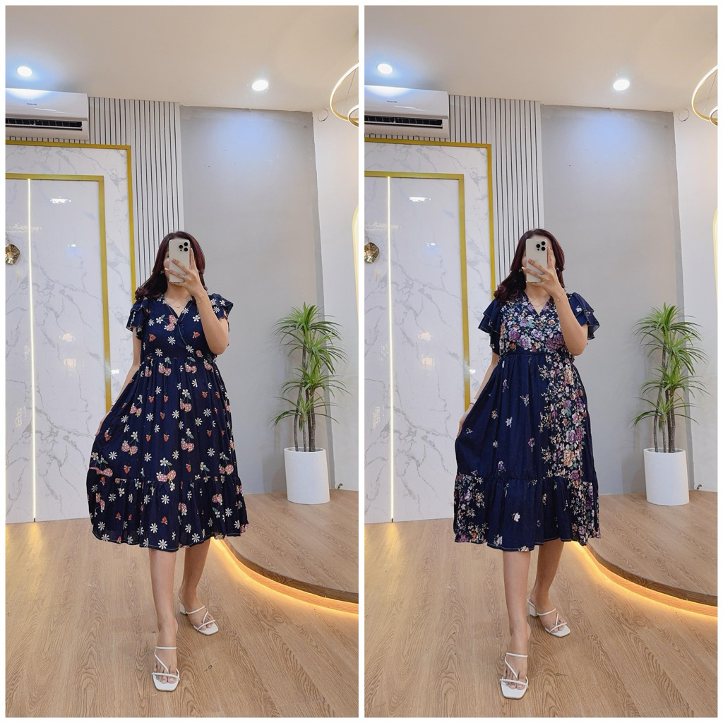 DASTER MODEL KIMONO KANCING SATU AKTIF LENGAN RAMPEL | DASTER KIMONO BUSUI FRIENDLY | DRESS MODEL KI