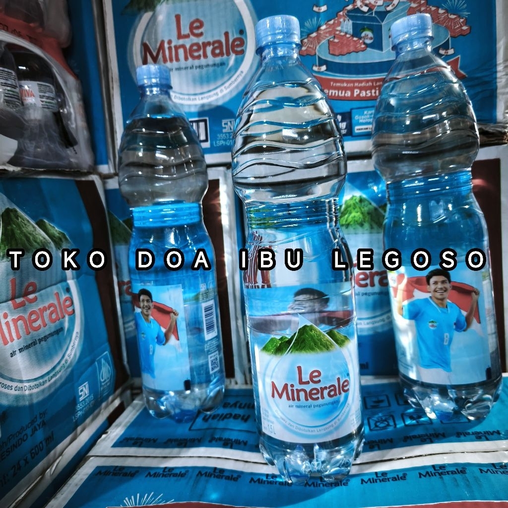 LE MINERALE 1500ML 1 DUS 12 BOTOL / LE MINERAL 1,5 LITER 1 DUS / LE MINERALE BOTOL BESAR/ LE MINERAL
