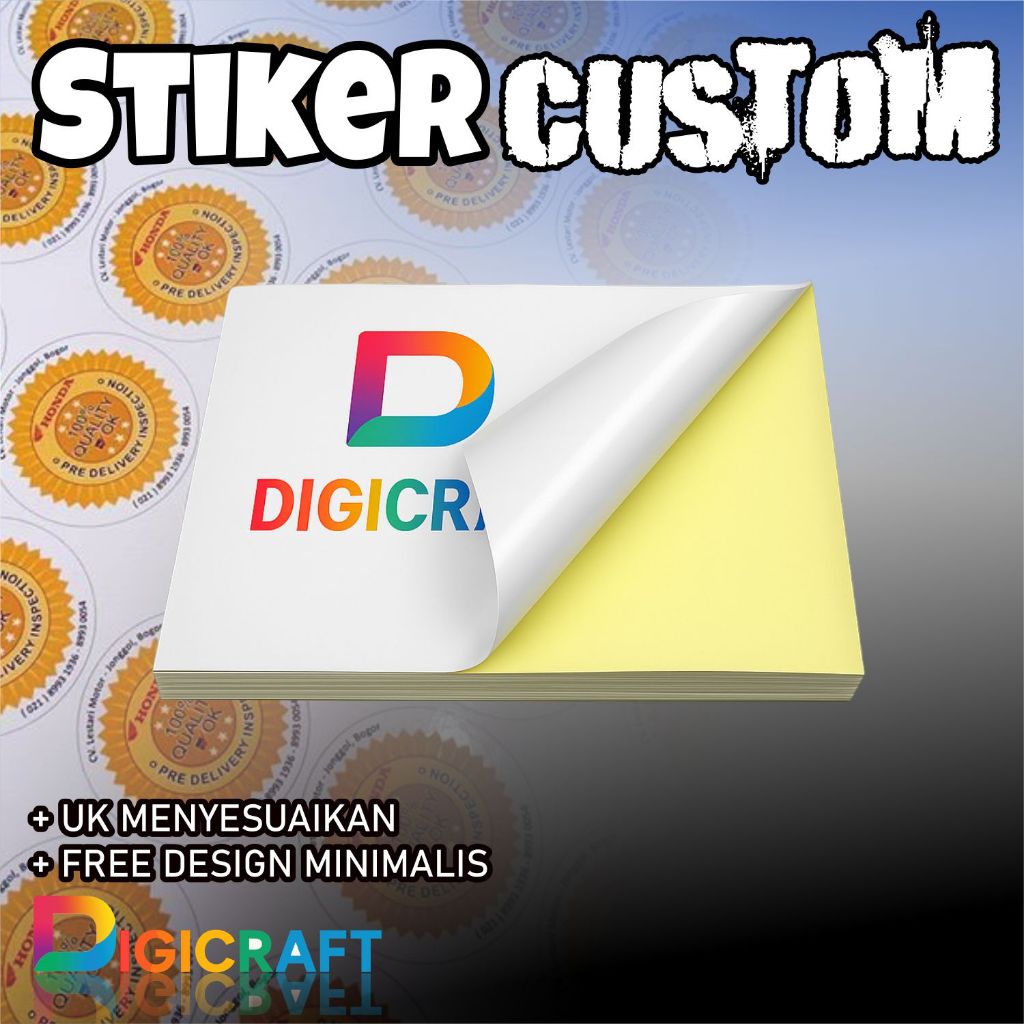 

Cetak Stiker & Label Custom | Branding UMKM, Logo Komunitas - DIGICRAFT