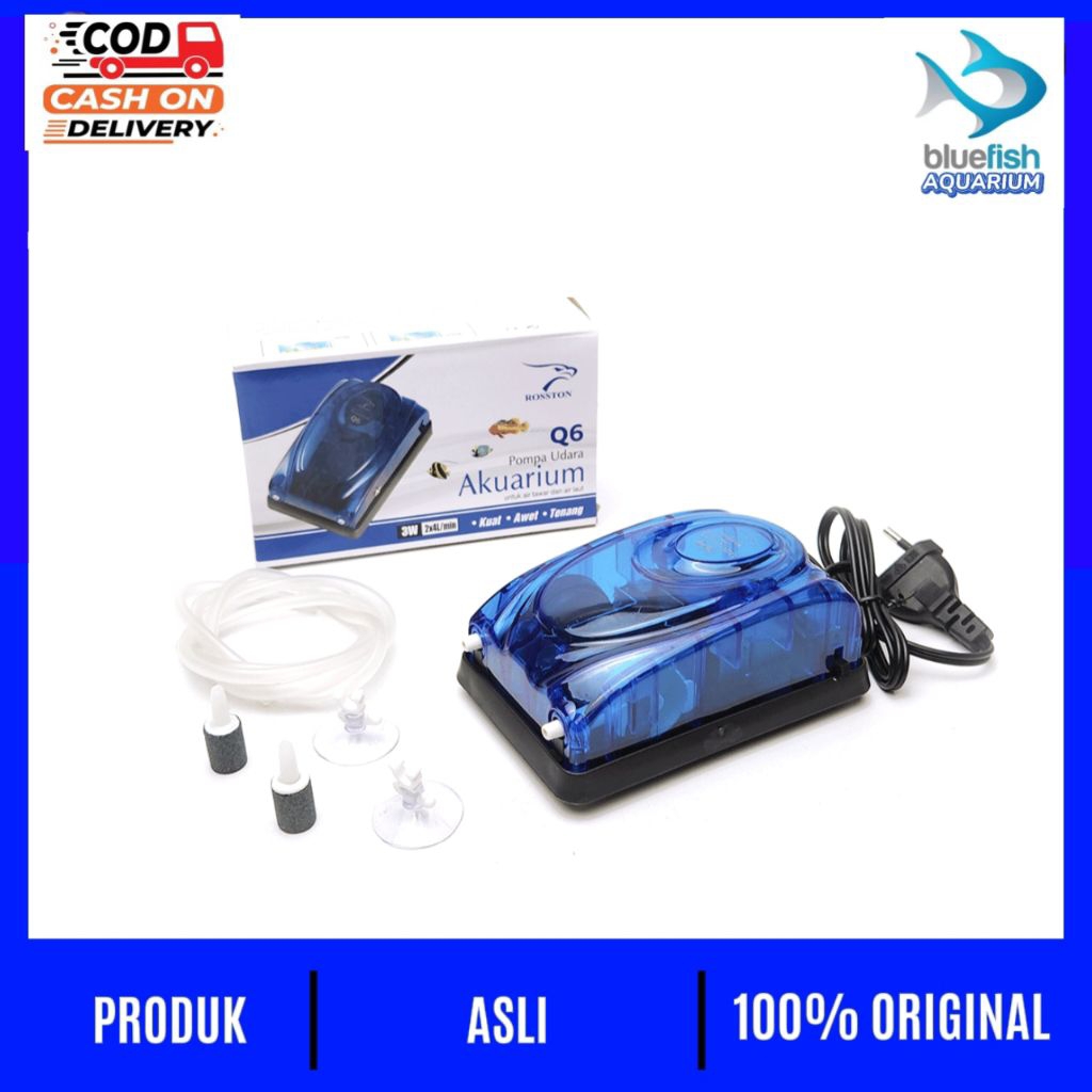 ROSSTON L2 / ROSSTON Q6 / AIRPUMP / AERATOR / POMPA UDARA 2 LUBANG