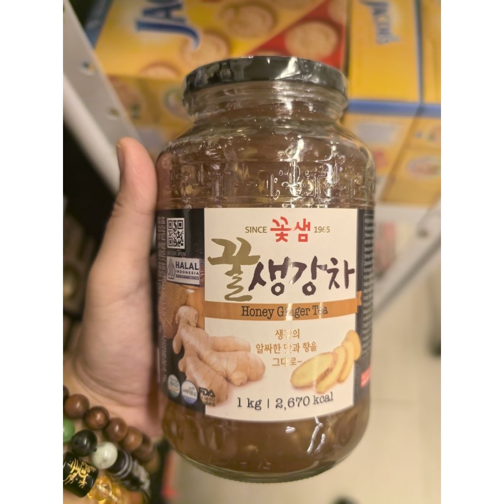 

KKOH SHAEM HONEY GINGER TEA 1KG. MADU KOREA. JAHE MADU. MADU JAHE