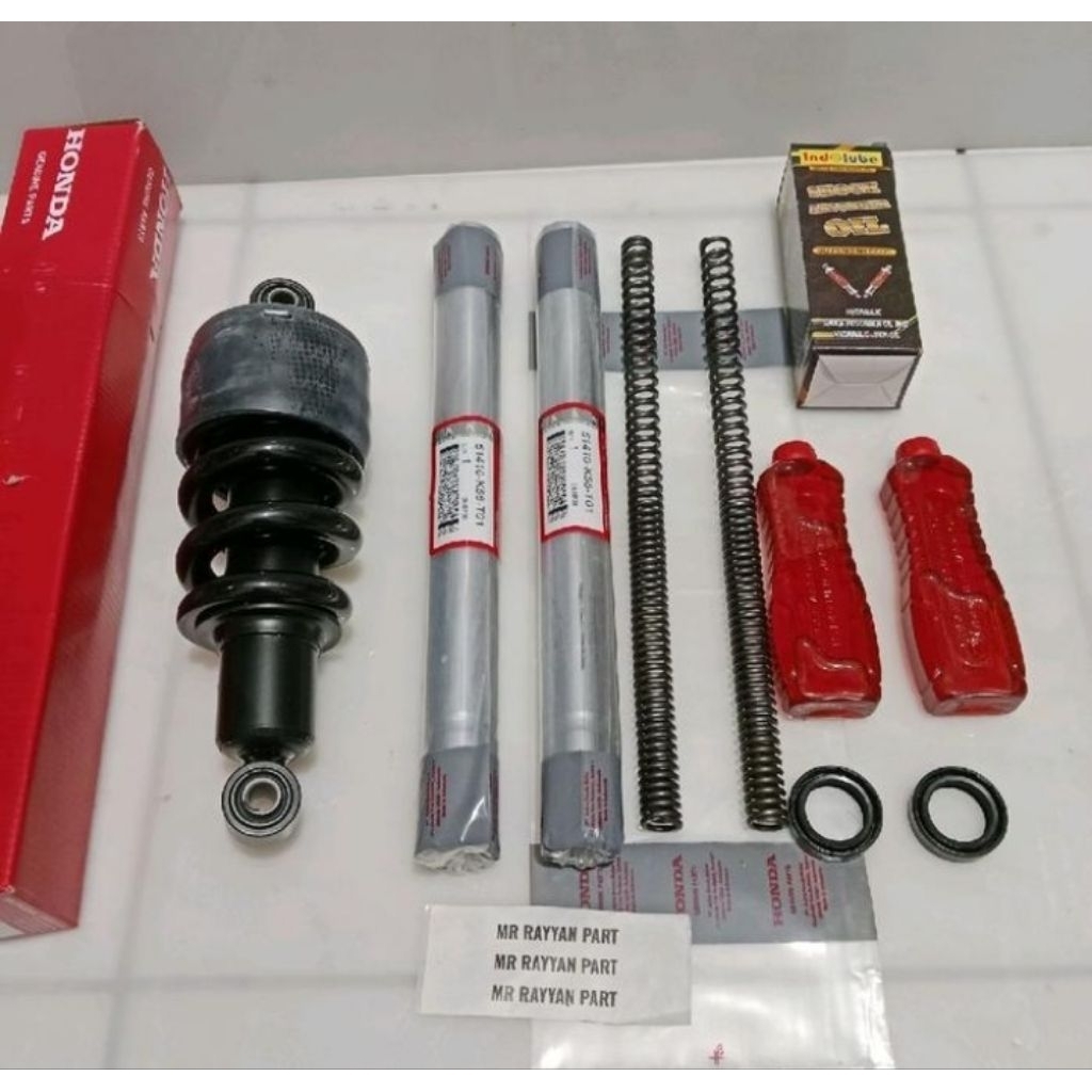 As Shock Depan Komplit+per+Sil+Oli Dan Belakang Supra GTR Supra GTR 150 GTR K56 Ori