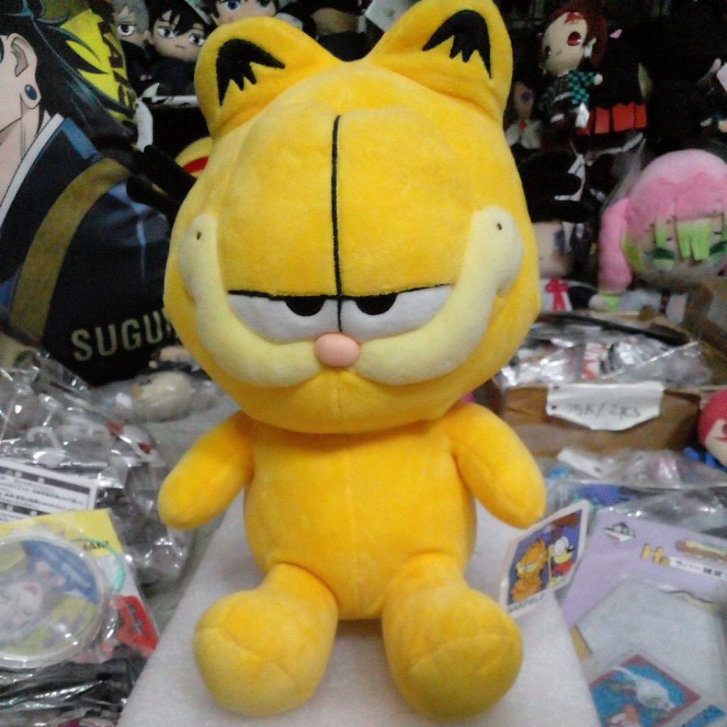 Official Plush doll GARFIELD / Boneka Garfield ORIGINAL