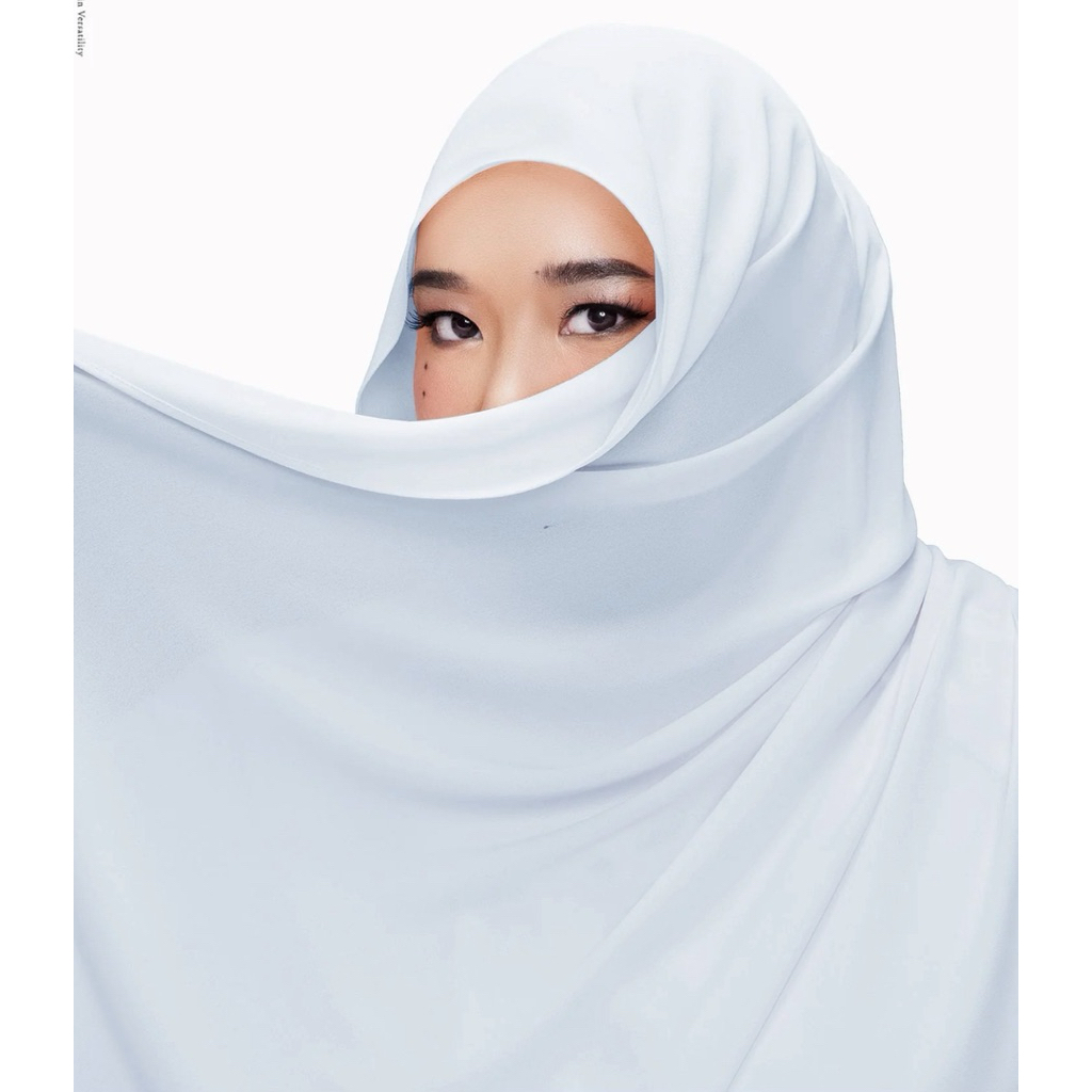 Preloved Lafiye Sav long scarf - Azurite