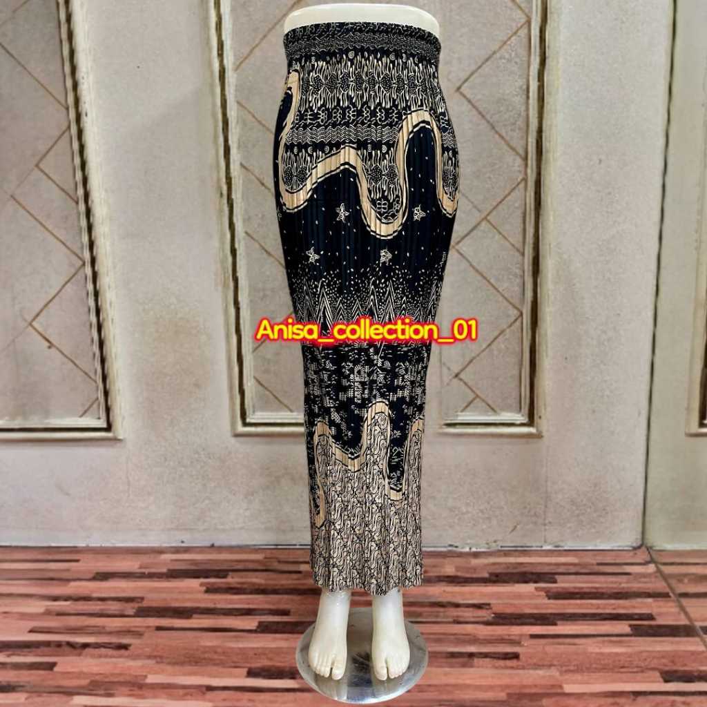 Rok plisket batik / rok plisket batik premium / rok plisket motif / rok batik kondangan