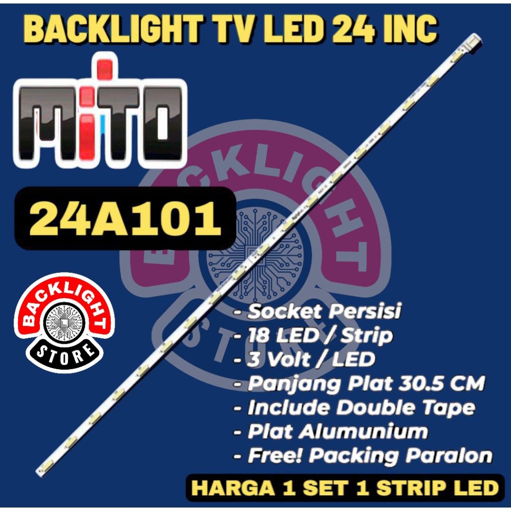Backlight Tv Led MITO 24A101