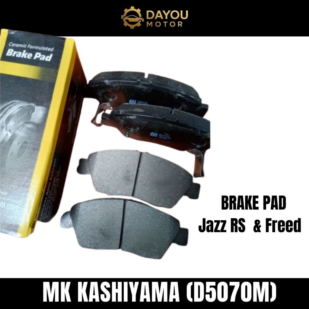 Kampas Rem Depan Honda Jazz RS  & Freed MK Kashiyama (D5070M)