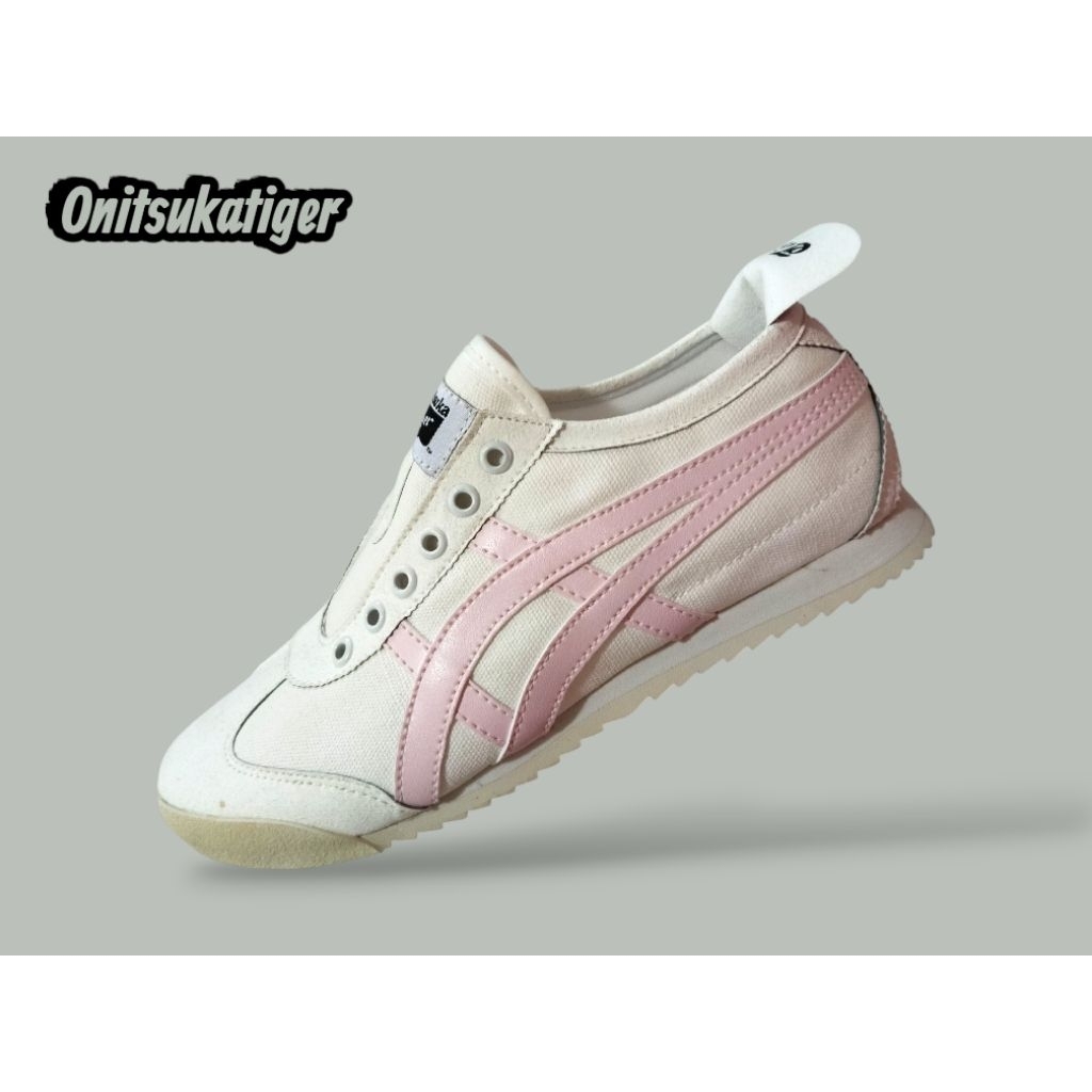 sepatu pria onitsuka tiger slip on/tali pria dan wanita