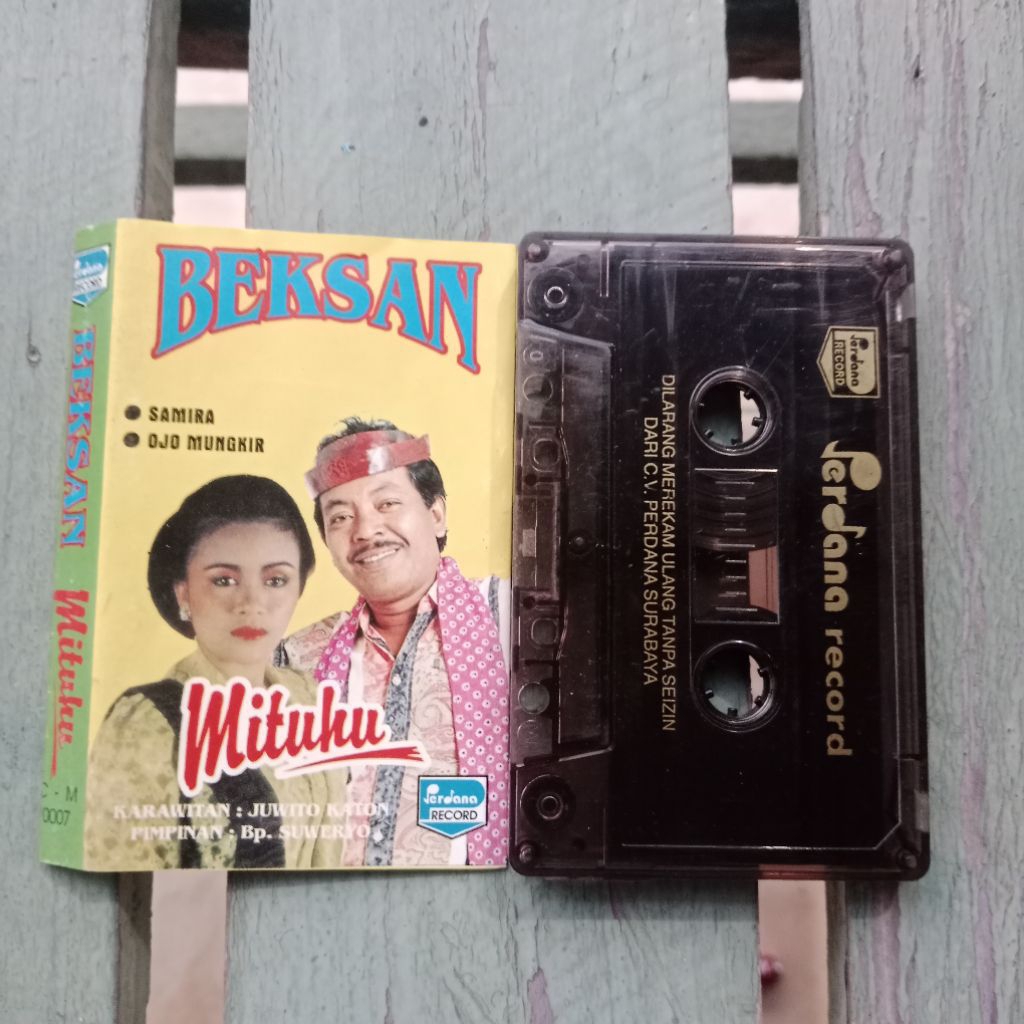 Kaset Pita Tayub Beksan Mituhu Juwito Katon Perdana Record