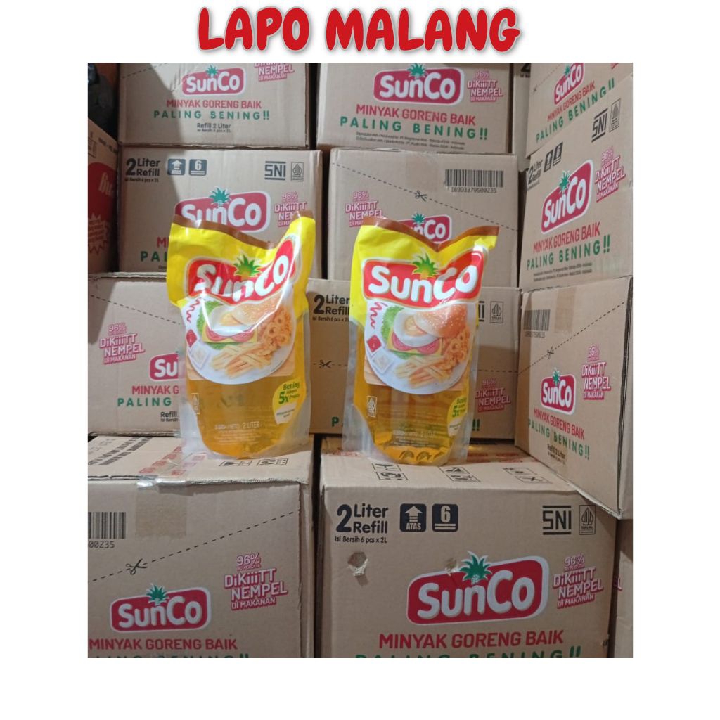 

(LAPO) Minyak Sunco Paket kartonan 5,10,15 Dus
