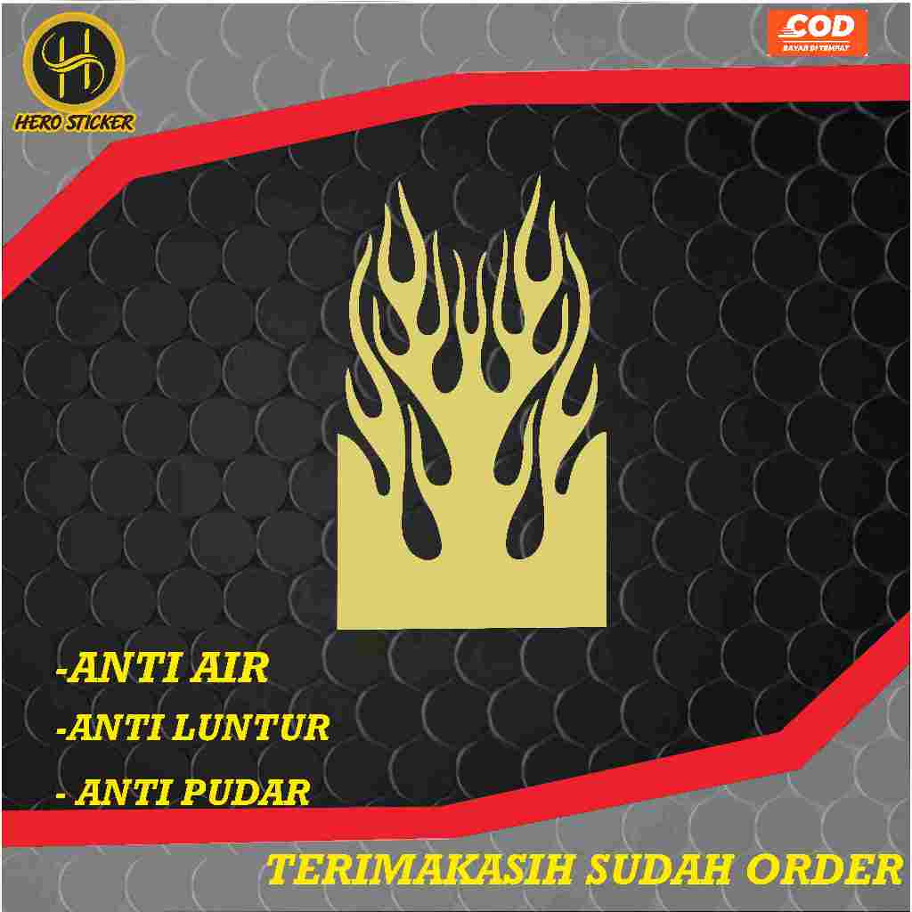 STICKER STIKER LIDAH API STIKER TRIBAL API STIKER CUTTING LIDAH API STIKER SPAKBOR LIDAH API
