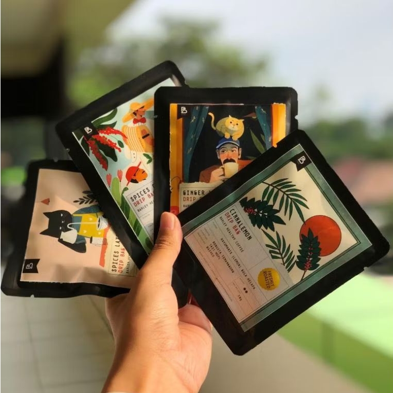 

Barley Coffee Drip Bag - 1 Box (Kopi Rempah Sehat)