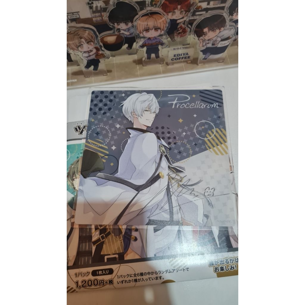 official akrilik stand tsukiuta shimotsuki hayabusa pin tsukiuta