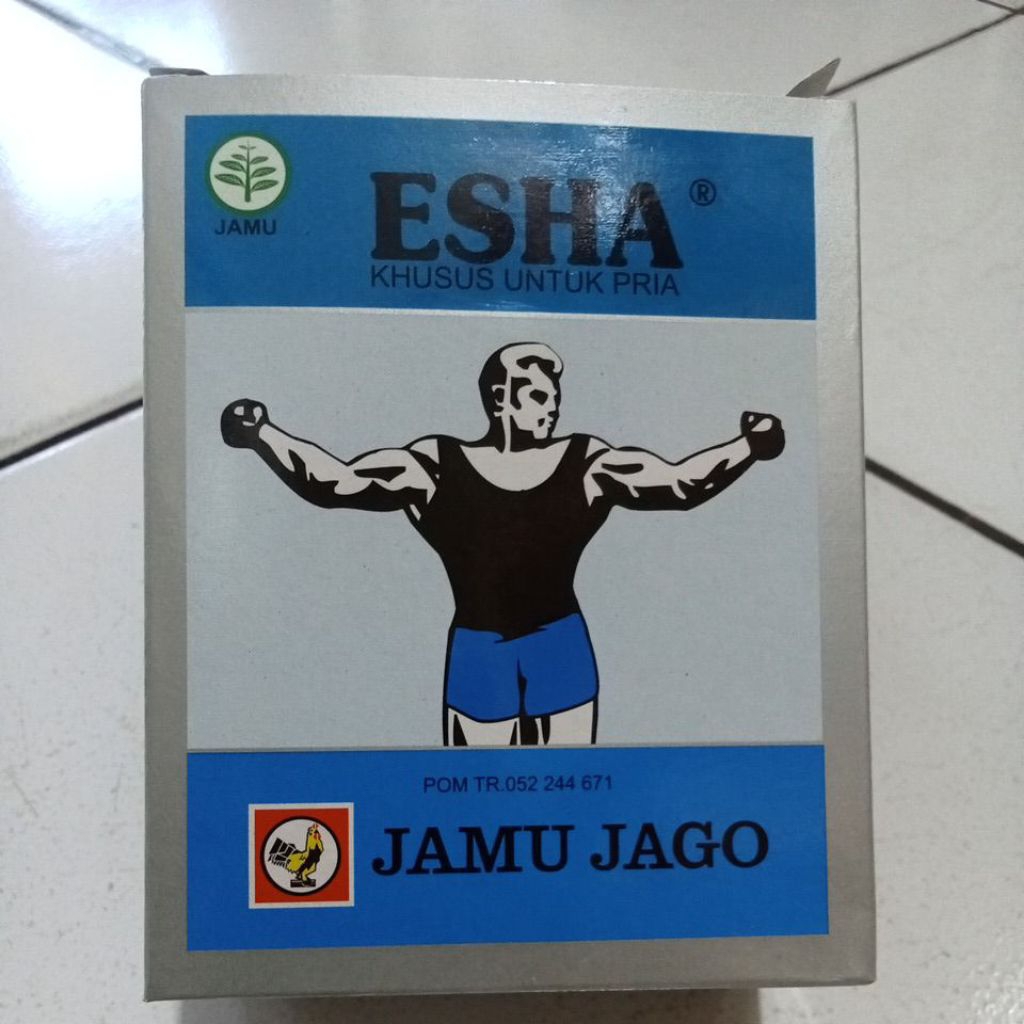 

Jamu Esha Jago khusus pria isi 10 sachet