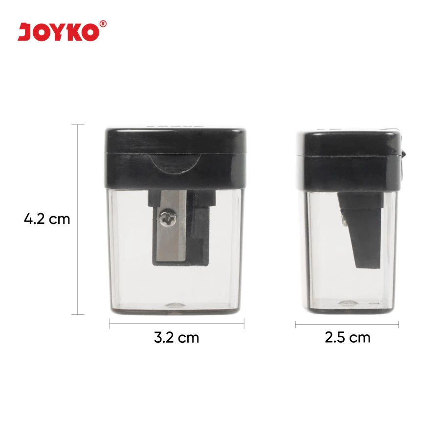 

Joyko Sharpener B-23AN 1 pcs Serutan Rautan Warna MonoChrome
