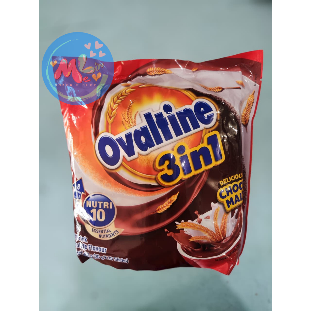 

Ovaltine 3 in 1 choco malt ( 30 g x 20 sachet)