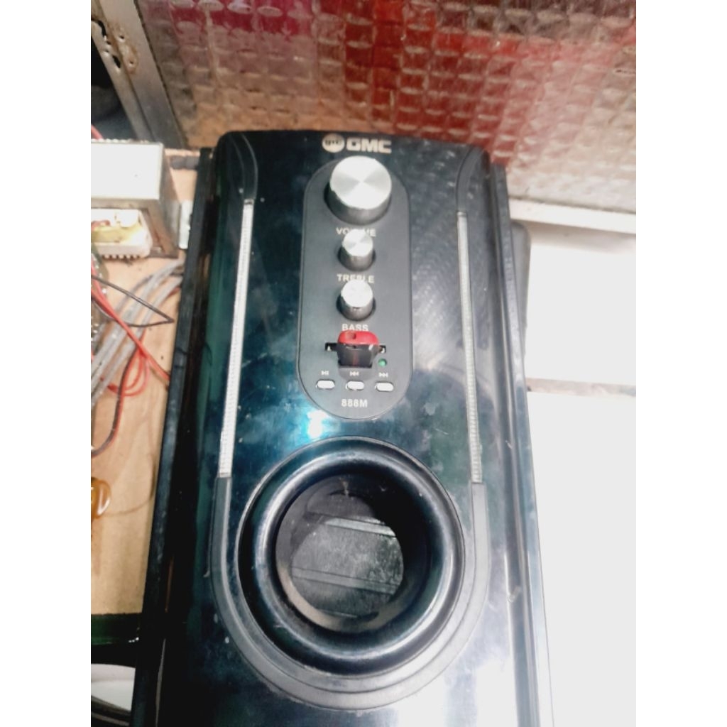 Mesin copotan speaker Gmc 888m super woofer