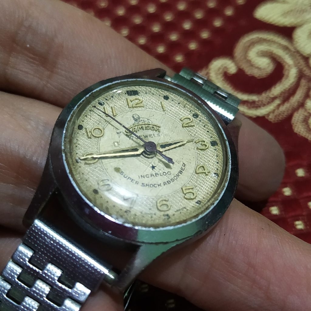 arloji jam tangan vintage wanita samson swiss