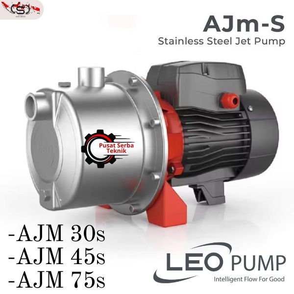 Pompa Air Semi Jet Pump Leo AJm 45 - Pompa Air Berkualitas Tinggi