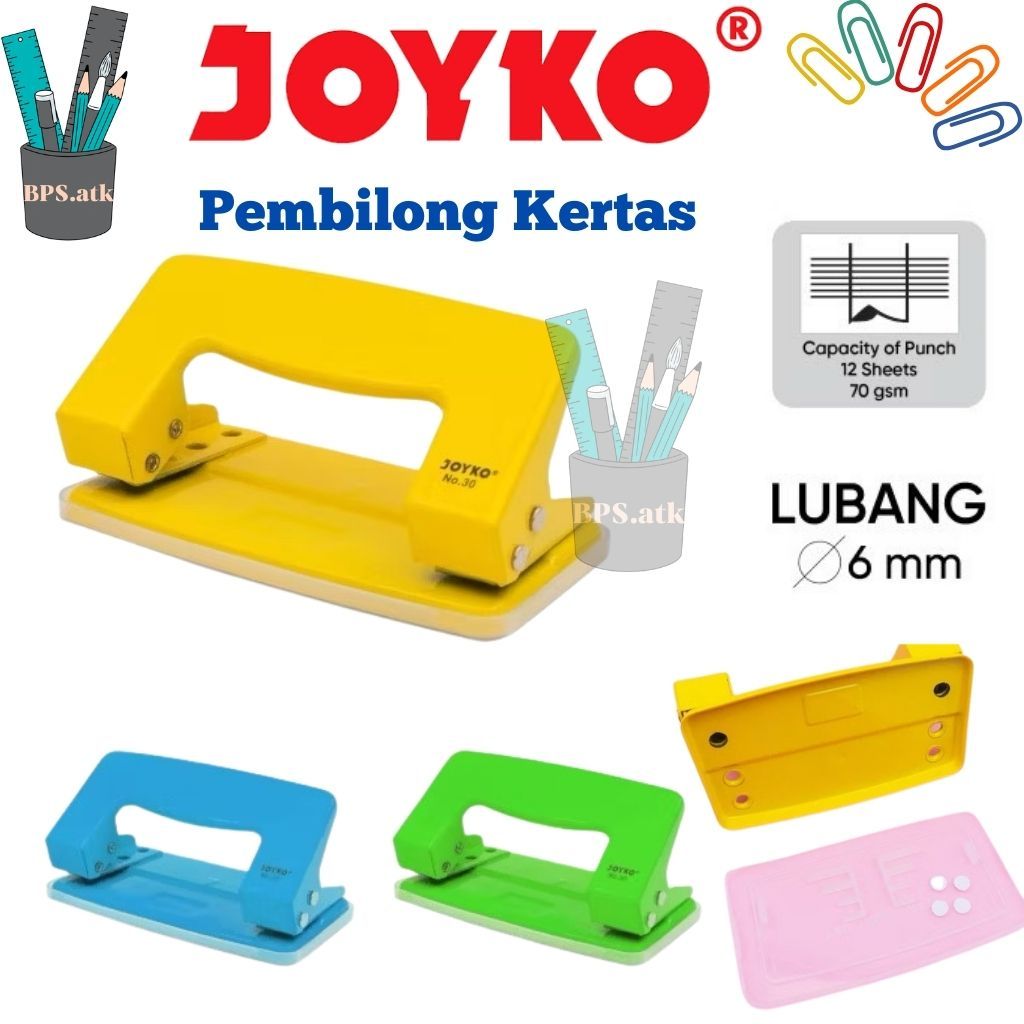 

(1 pcs) JOYKO Punch Pembolong Kertas No.30 PU-30