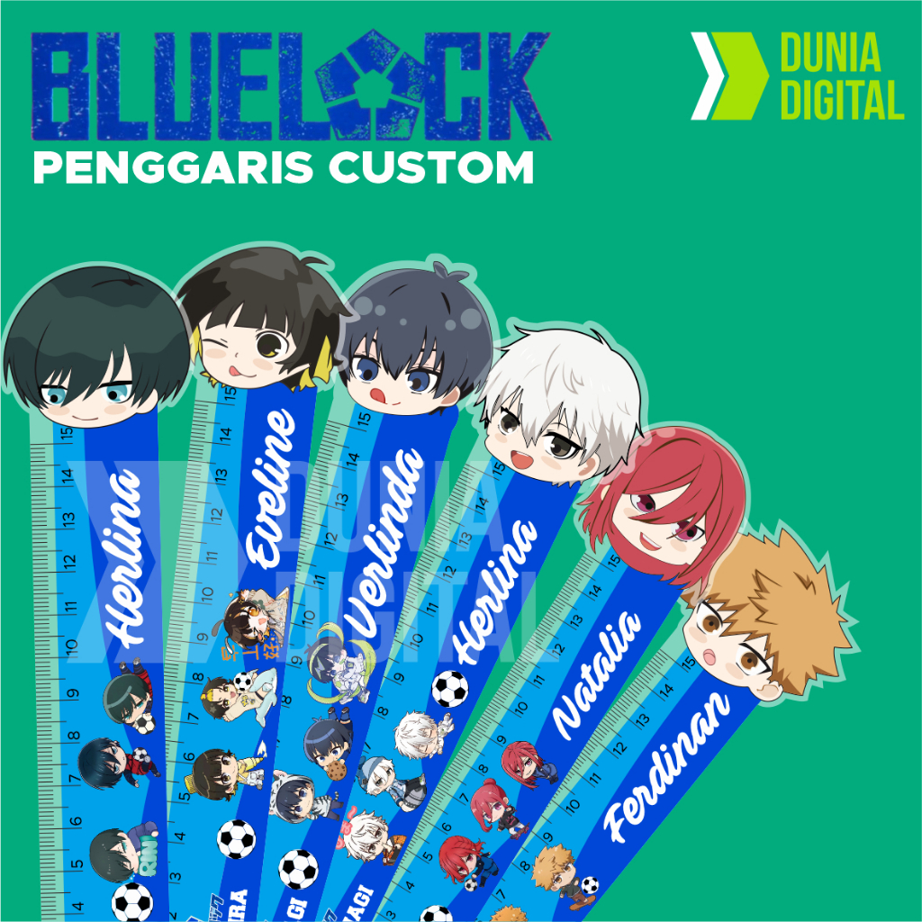 

Penggaris Photo Custom nama penggaris custom foto penggaris BLUE LOCK