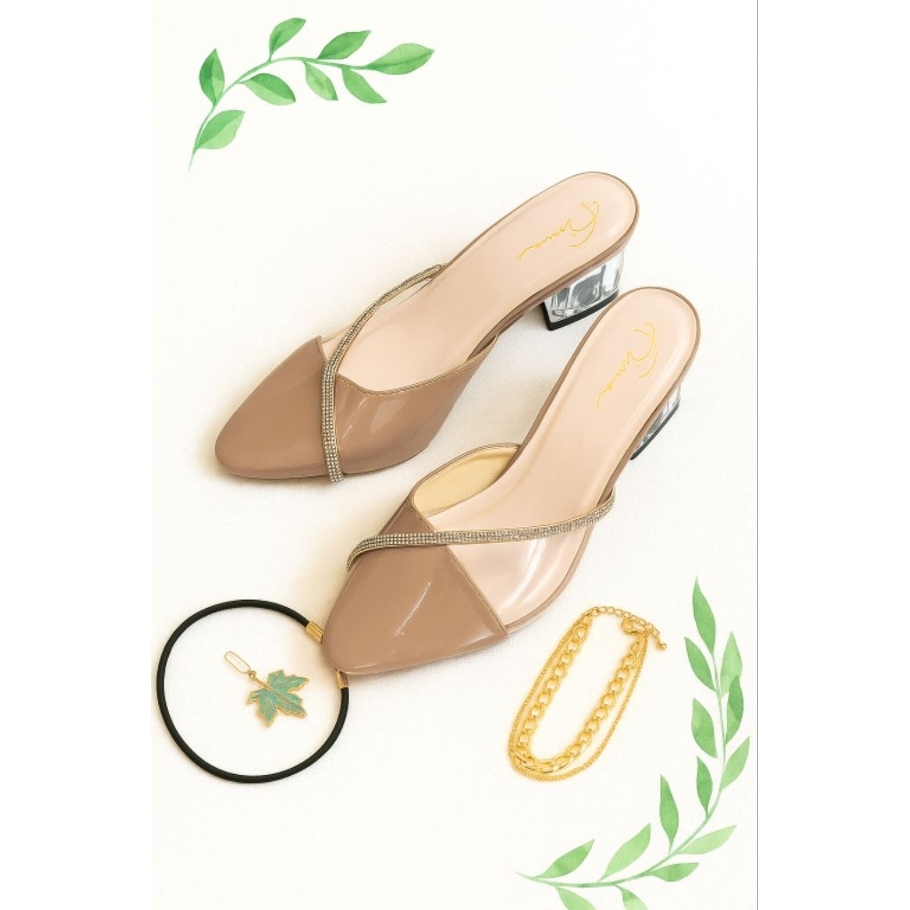 SANDAL HEELS/SANDAL PESTA KEKINIAN