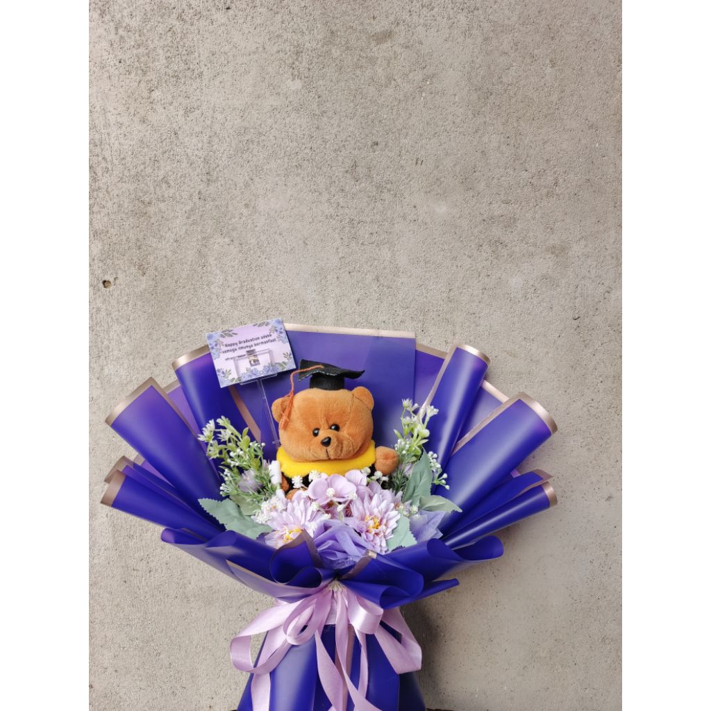 Buket Boneka Wisuda / Buket Boneka / Buket Wisuda