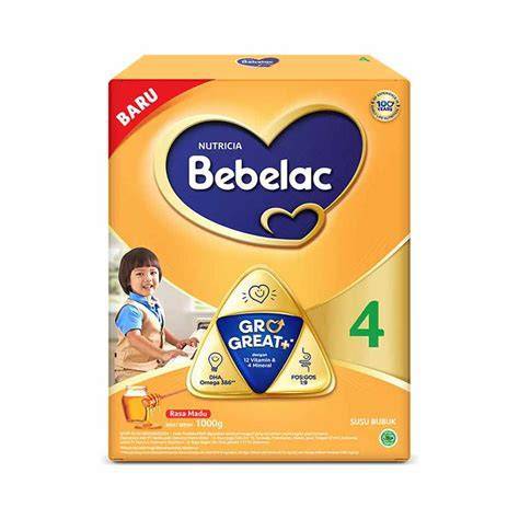 

Bebelac 4 Madu 1000g Susu Bubuk Pra-Sekolah
