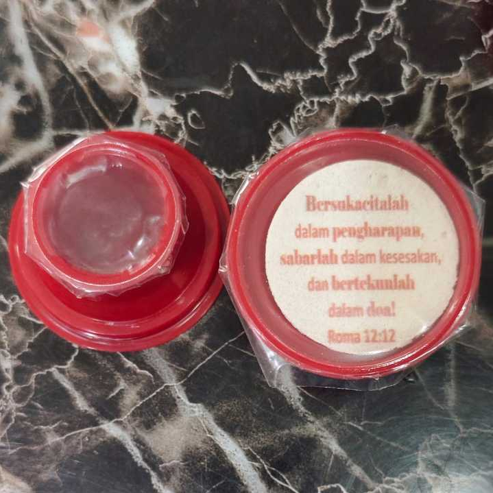 

Anggur + hosti perjamuan kudus 4,5cm 1 Dus isi 80PCS & 50PCS