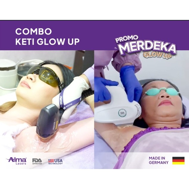 Combo Keti Glow Up - Promo Merdeka Glow Up - Gading Serpong
