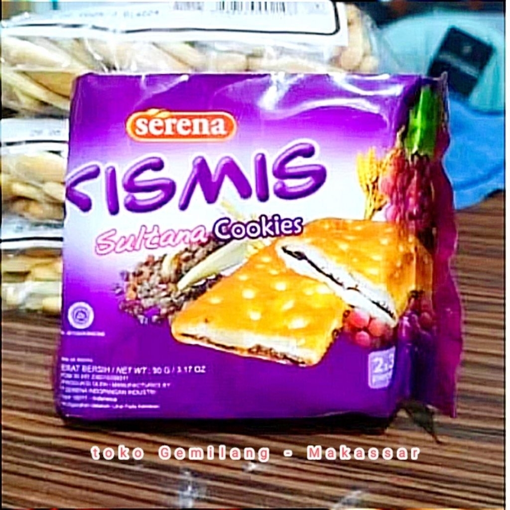 

Serena Kismis Sultana Cookies 90 gram