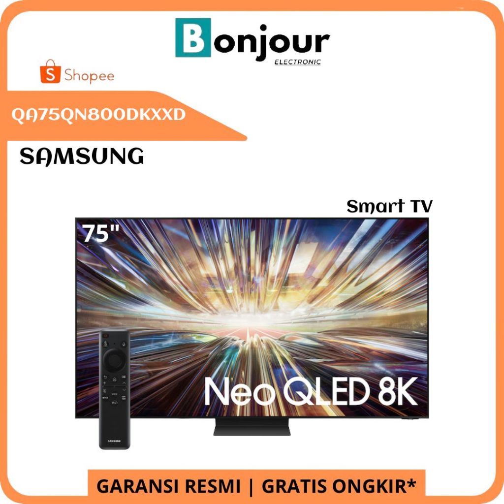 Smart TV Samsung 75QN800D Neo QLED 8K Samsung 75 Inch QA75QN800DKXXD