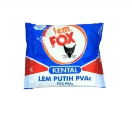 

LEM FOX REFIL 350 G | LEM PUTIH PVAC | LEM KAYU | LEM SERBAGUNA