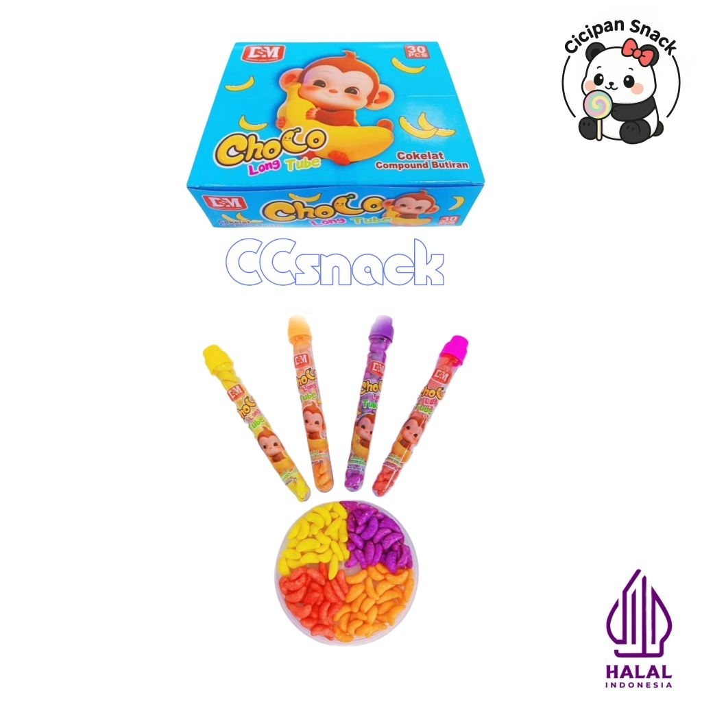 

DSM BANANA CHOCO LONG TUBE BOX ISI 30