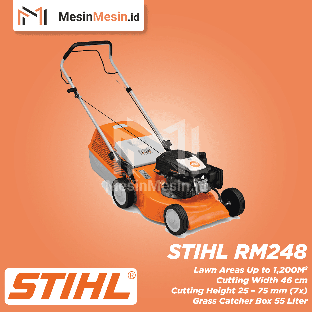 Mesin Potong Rumput Dorong / Lawn Mower Stihl RM 248