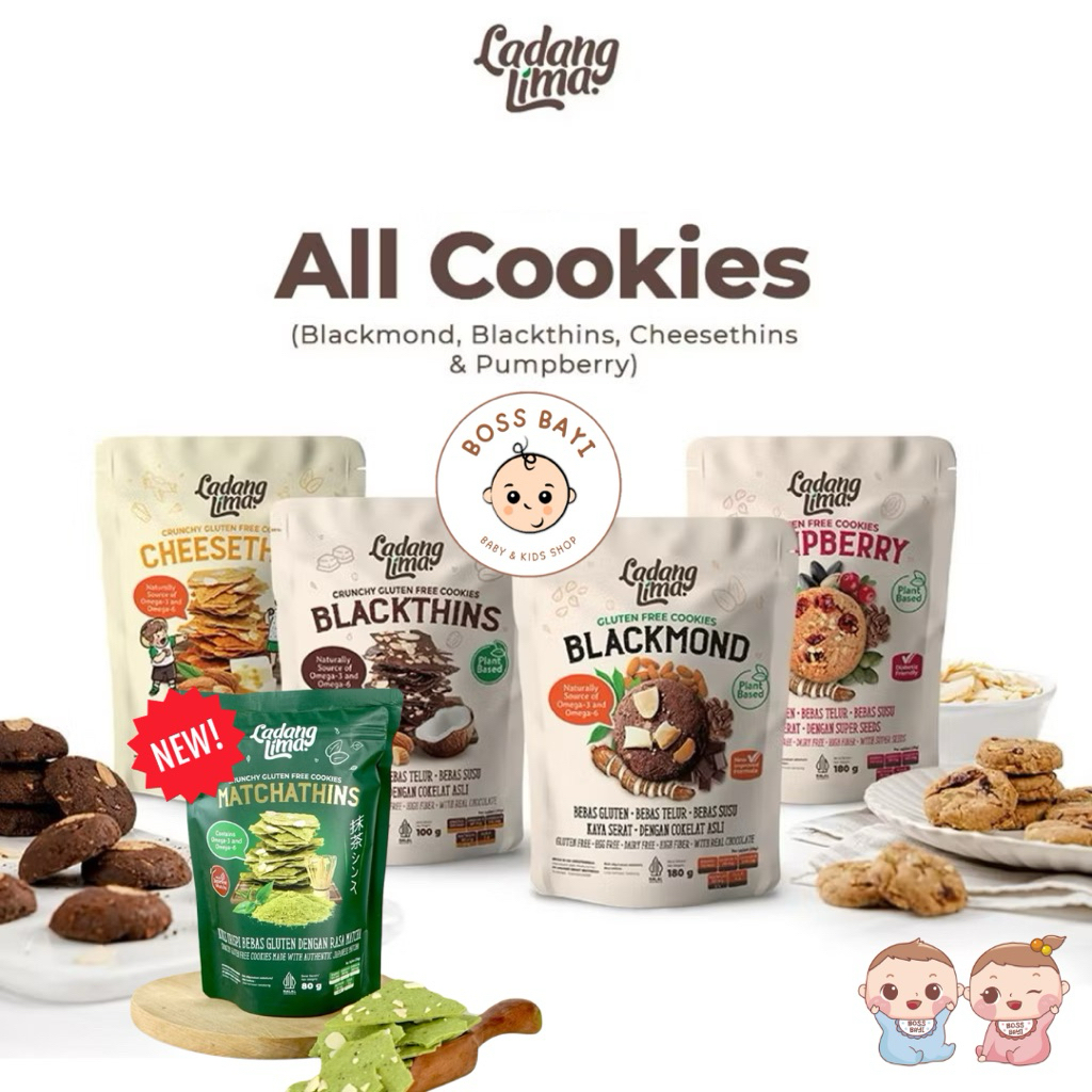 

LADANG LIMA - Gluten Free Cookies / Healthy Snack / Cemilan Sehat