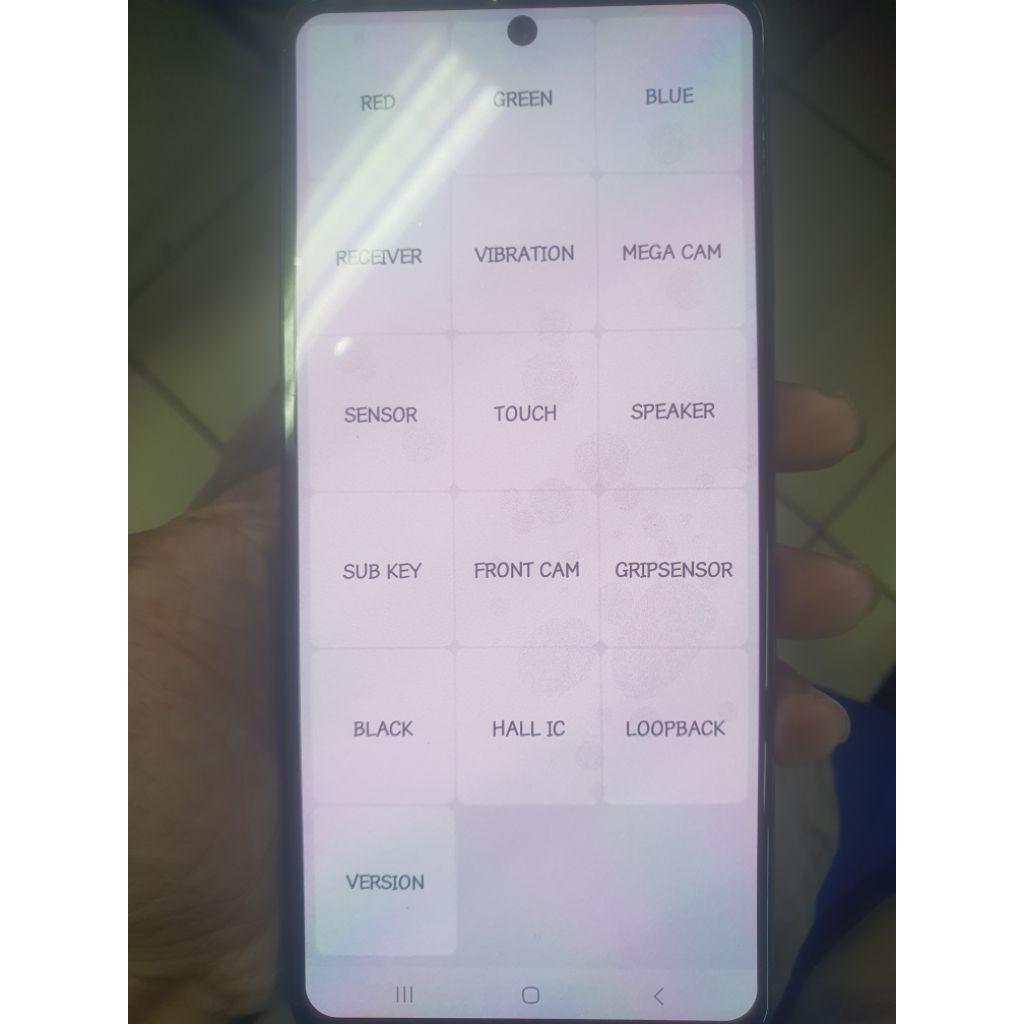 lcd samsung a71 original oled
