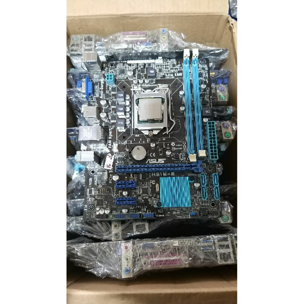 MOTHERBOARD PROCESSOR  H61 Support Gen 2 dan 3 2nd ASUS | MSI | Gigabyte | Asrock | Foxconn | Amptro