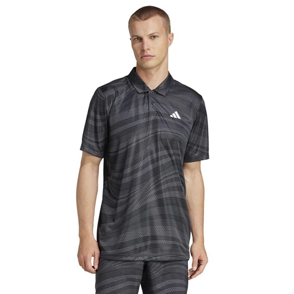 Pakaian Pria Adidas Club Tennis Climacool Graphic Polo Shirt JD5426